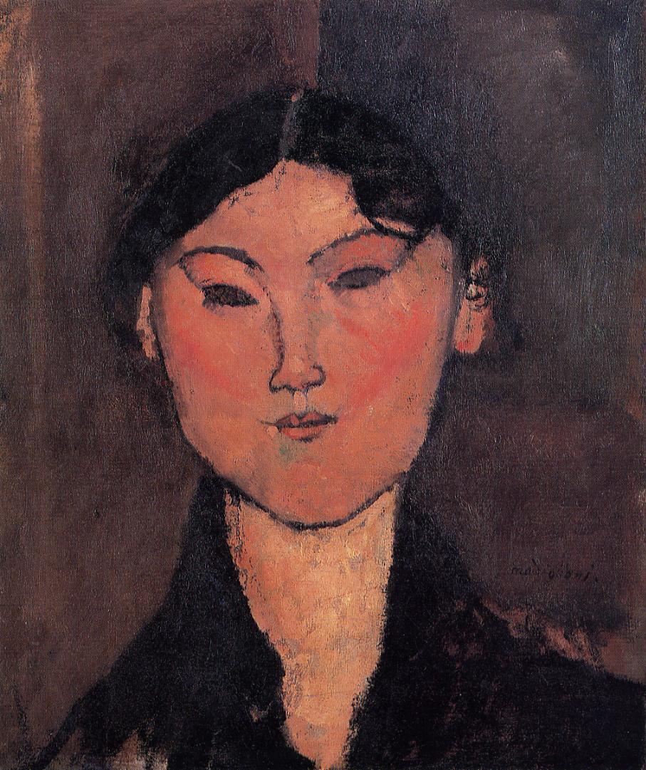 Amedeo Modigliani - Голова женщины. Розалия 1915