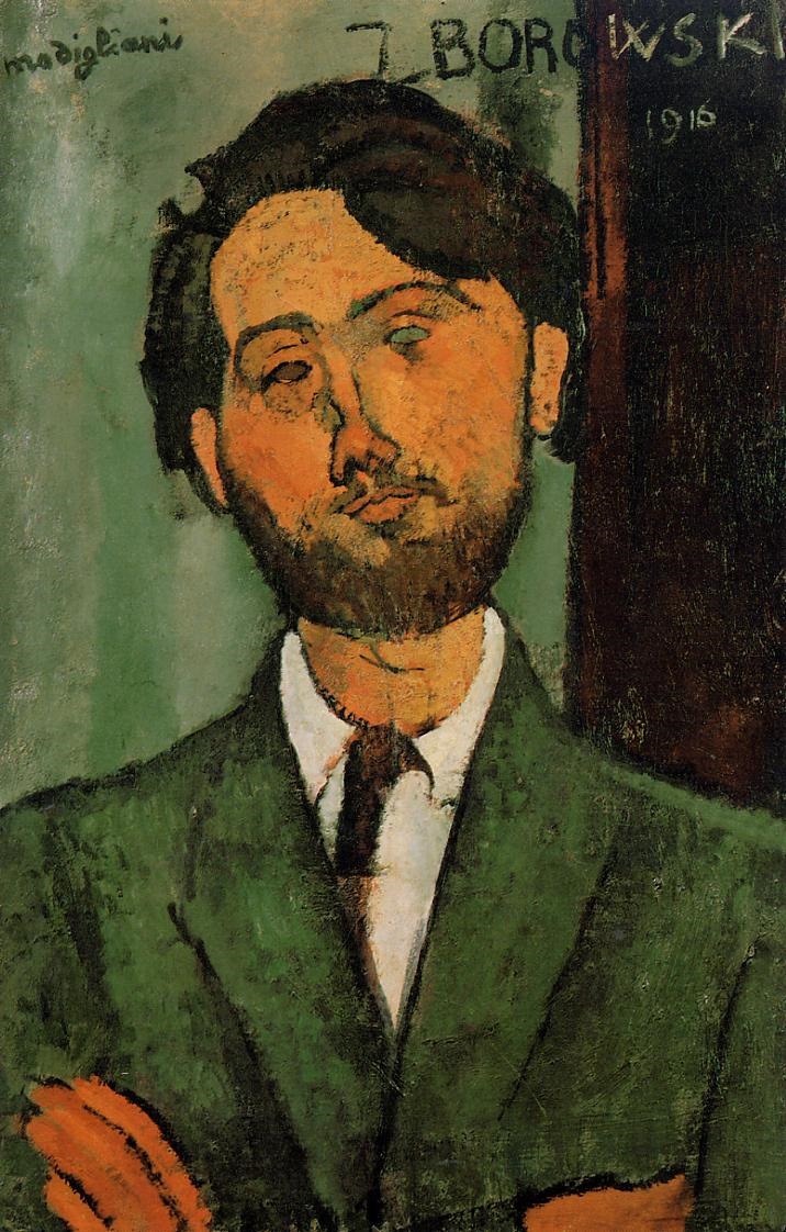 Amedeo Modigliani - Леопольд Зборовски 1916