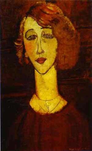 Amedeo Modigliani - Лолотт 1916