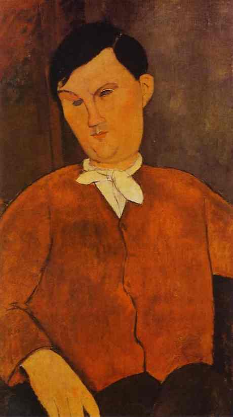 Amedeo Modigliani - Месье Делио 1916