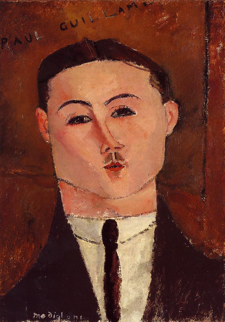 Amedeo Modigliani - Поль Гийом 1916