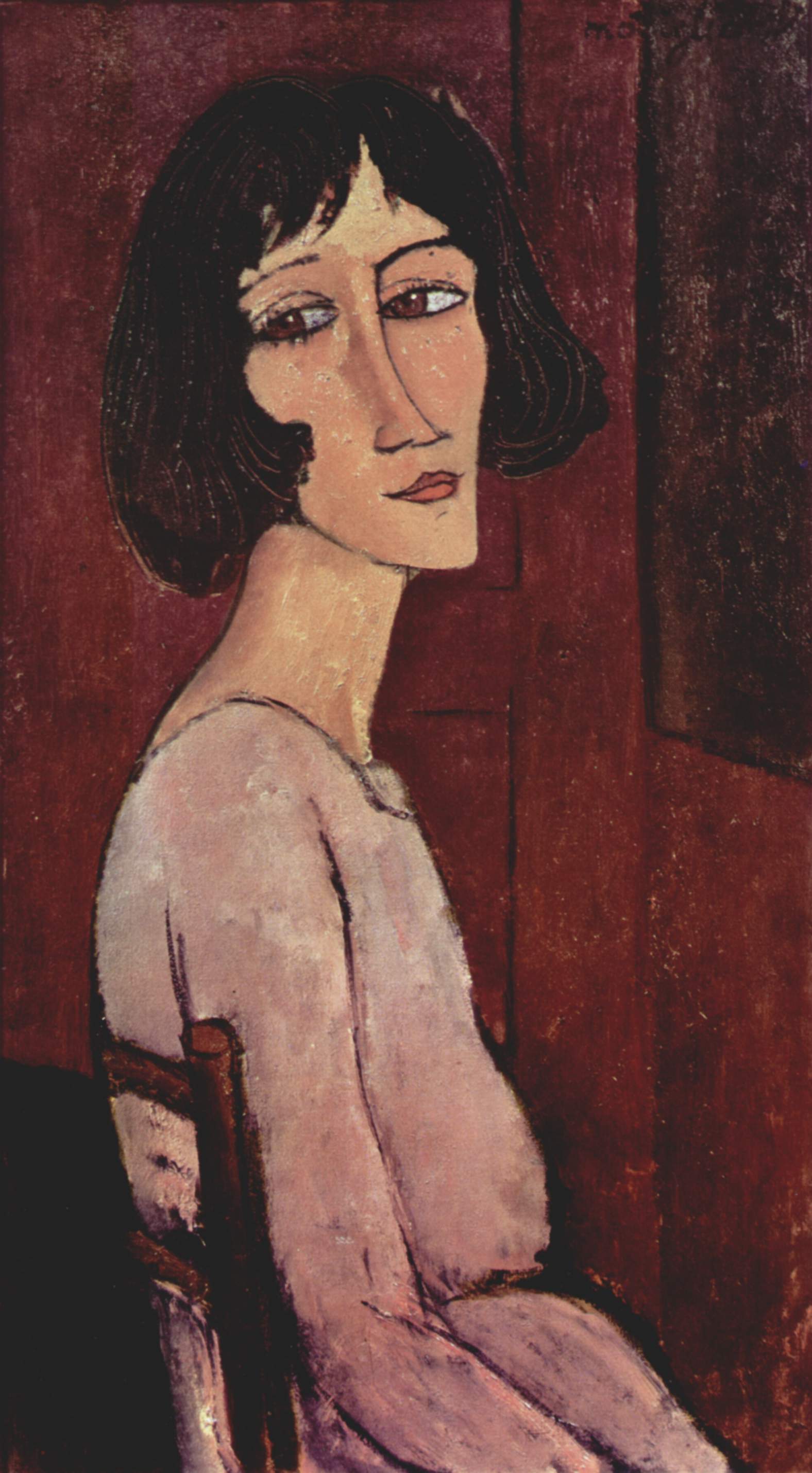 Amedeo Modigliani - Портрет Маргариты 1916