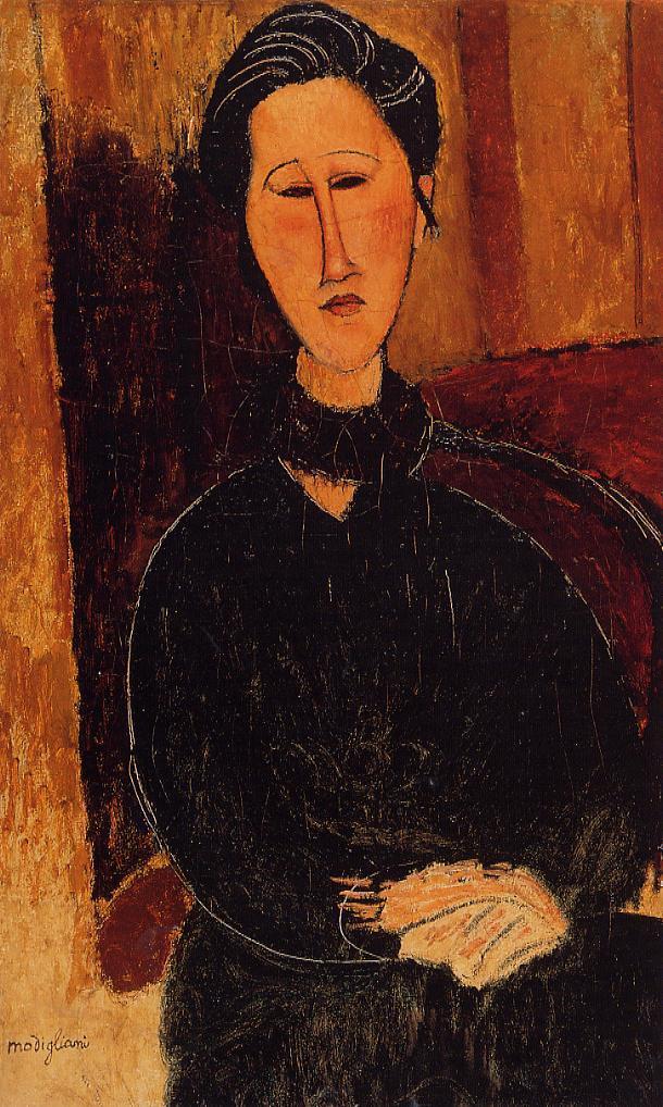 Amedeo Modigliani - Анна. Ханка Зборовская 1916