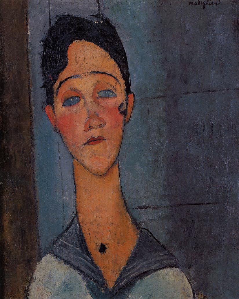 Amedeo Modigliani - Луиза 1917