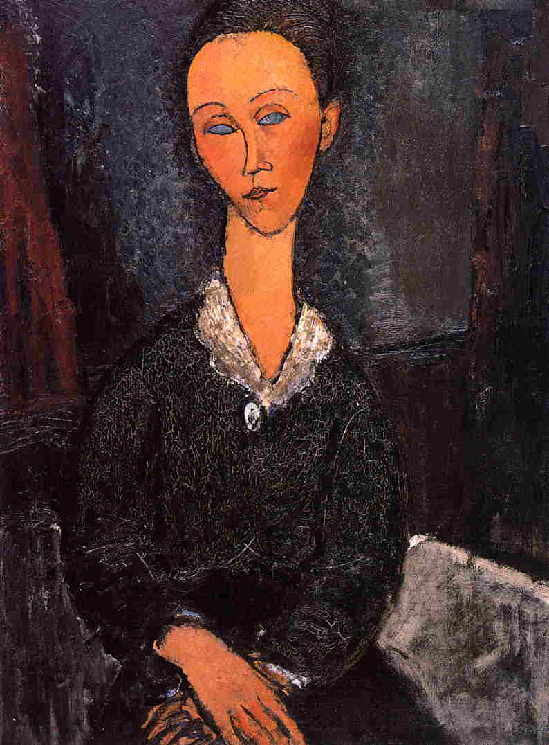 Amedeo Modigliani - Луния Чеховская 1917