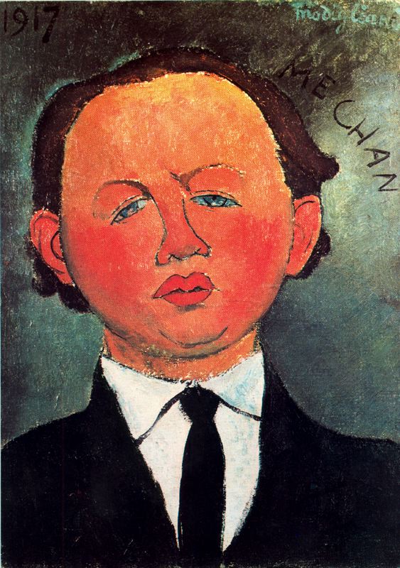 Amedeo Modigliani - Оскар Мещанинов 1917