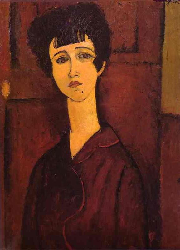 Amedeo Modigliani - Портрет девушки. Виктория 1917