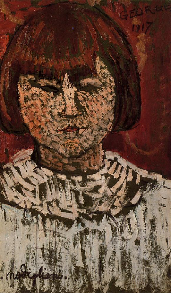 Amedeo Modigliani - Портрет Жоржа Отиса 1917