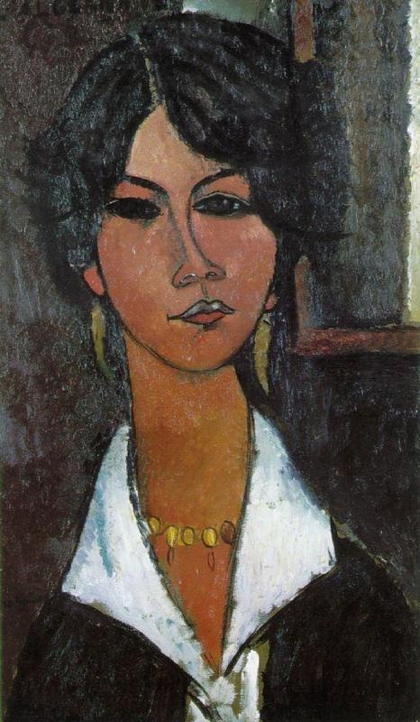 Amedeo Modigliani - Алжирка Алмазия 1917