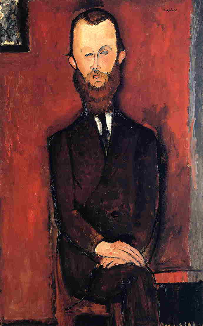 Amedeo Modigliani - Граф Вейлорски 1917
