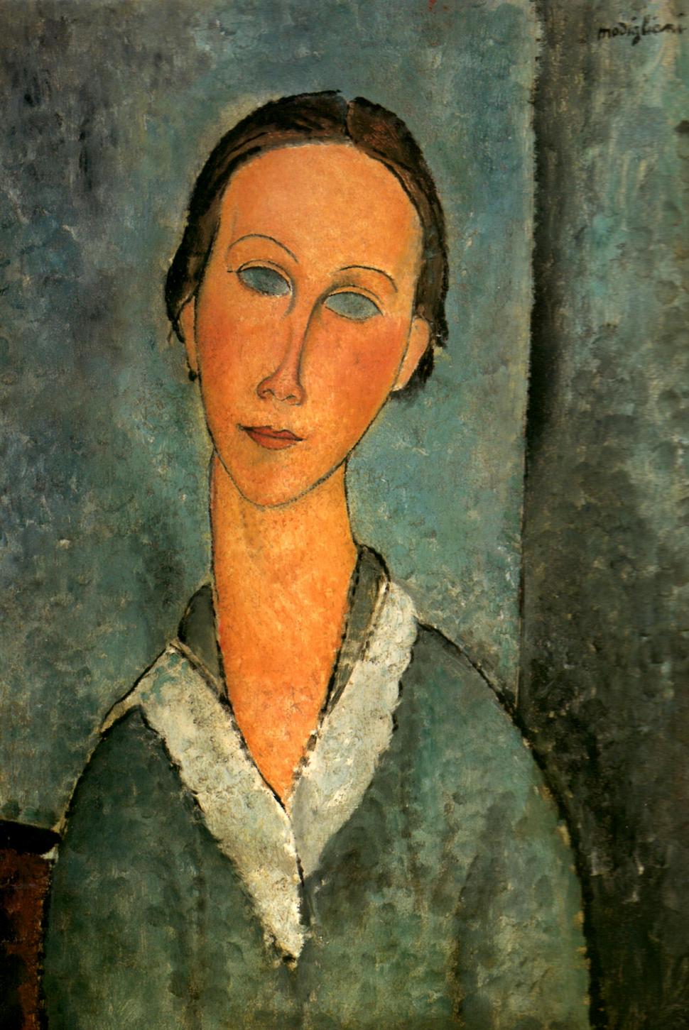 Amedeo Modigliani - Девушка в матроске 1918
