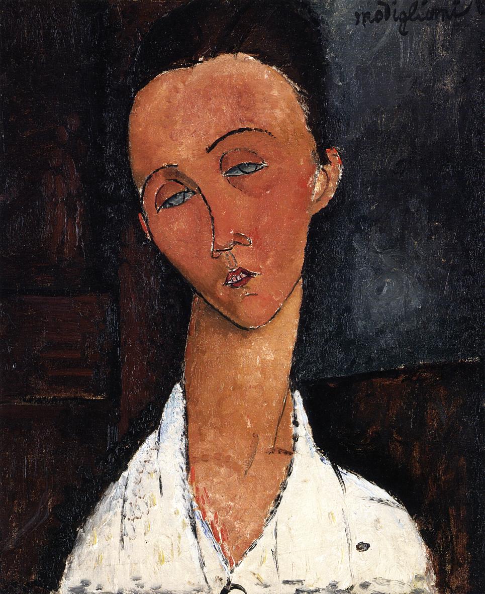 Amedeo Modigliani - Луния Чеховская 1918