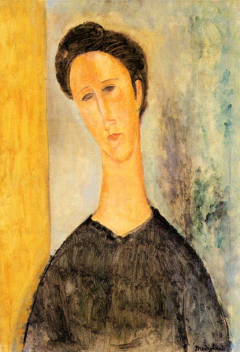Amedeo Modigliani - Портрет женщины 1918