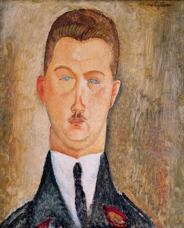 Amedeo Modigliani - Д-р Франсуа Брабандер 1918