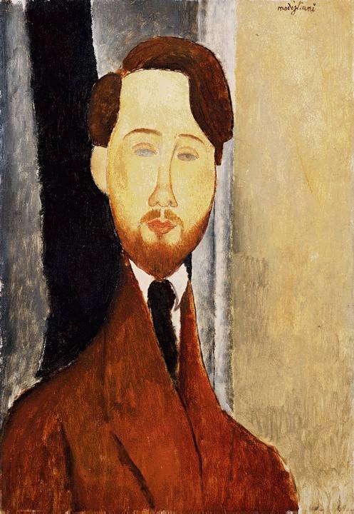 Amedeo Modigliani - Портрет Леопольда Зборовски 1919