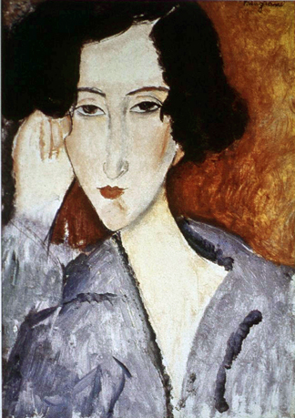 Amedeo Modigliani - Портрет мадам Рашель Остерлинд 1919