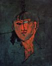 Amedeo Modigliani - A Head 1915