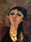 Амедео Модильяни - Портрет девушки. Луиза 1915