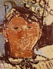 Амедео Модильяни - Портрет Пикассо 1915