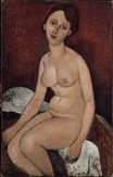 Amedeo Modigliani - Seated nude 1915