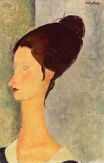Amedeo Modigliani - Jeanne Hebuterne 1918