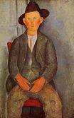 Amedeo Modigliani - The Little Peasant 1918