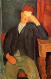Amedeo Modigliani - The young apprentice 1918