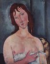 Amedeo Modigliani - Young woman 1918