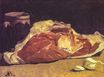 Claude Monet - Still life with meat 1862