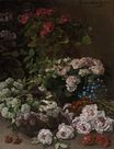 Клод Моне - Весенние цветы 1864