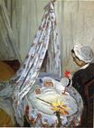 Claude Monet - Jean Monet in the Craddle 1867