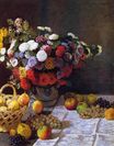 Клод Моне - Цветы и фрукты 1869