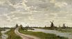 Claude Monet - Windmills at Haaldersbroek, Zaandam 1871