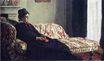 Размышление. Мадам Моне на диване 1871