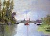 Claude Monet - Argenteuil Seen from the Small Arm of the Seine 1872