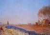Claude Monet - The Plain of Colombes, White Frost 1873