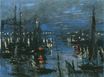 Claude Monet - The Port of Le Havre, Night Effect 1873