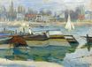 Claude Monet - The Seine at Asnieres 1873