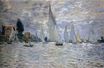 Claude Monet - The Boats Regatta at Argenteuil 1874