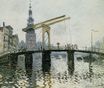 Claude Monet - The Bridge, Amsterdam 1874