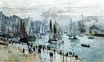 Рыбацкие лодки покидают гавань, Гавр 1874