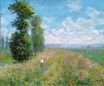Claude Monet - Meadow with Poplars 1875