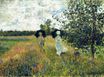 Claude Monet - The Promenade near Argenteuil 1875