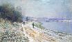 Claude Monet - The Tow Path at Argenteuil, Winter 1875