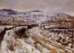 Claude Monet - Train in the Snow at Argenteuil 1875