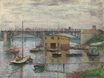 Клод Моне - Мост в Аржантее в пасмурный день 1876