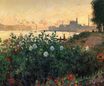 Аржантёй, цветы у речного берега 1877