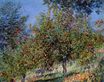 Claude Monet - Apple Trees on the Chantemesle Hill 1878