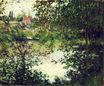 Claude Monet - Ile de La Grande Jatte Through the Trees 1878