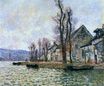 Claude Monet - The Bend of the Seine at Lavacourt, Winter 1879